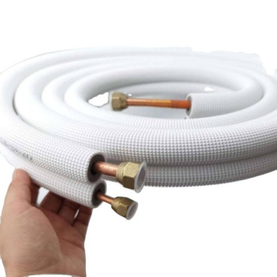 China supplier 4m 5m 6m Insulated Copper Connecting Tube for Air Conditioner